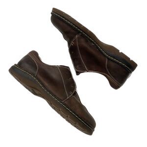 Dr. Martens 11232 Men Brown Leather Split Toe Lace Up Oxford Shoes Size 13M